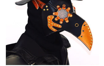 Steampunk Plague Beak Masquerade Party Mask Headgear Female