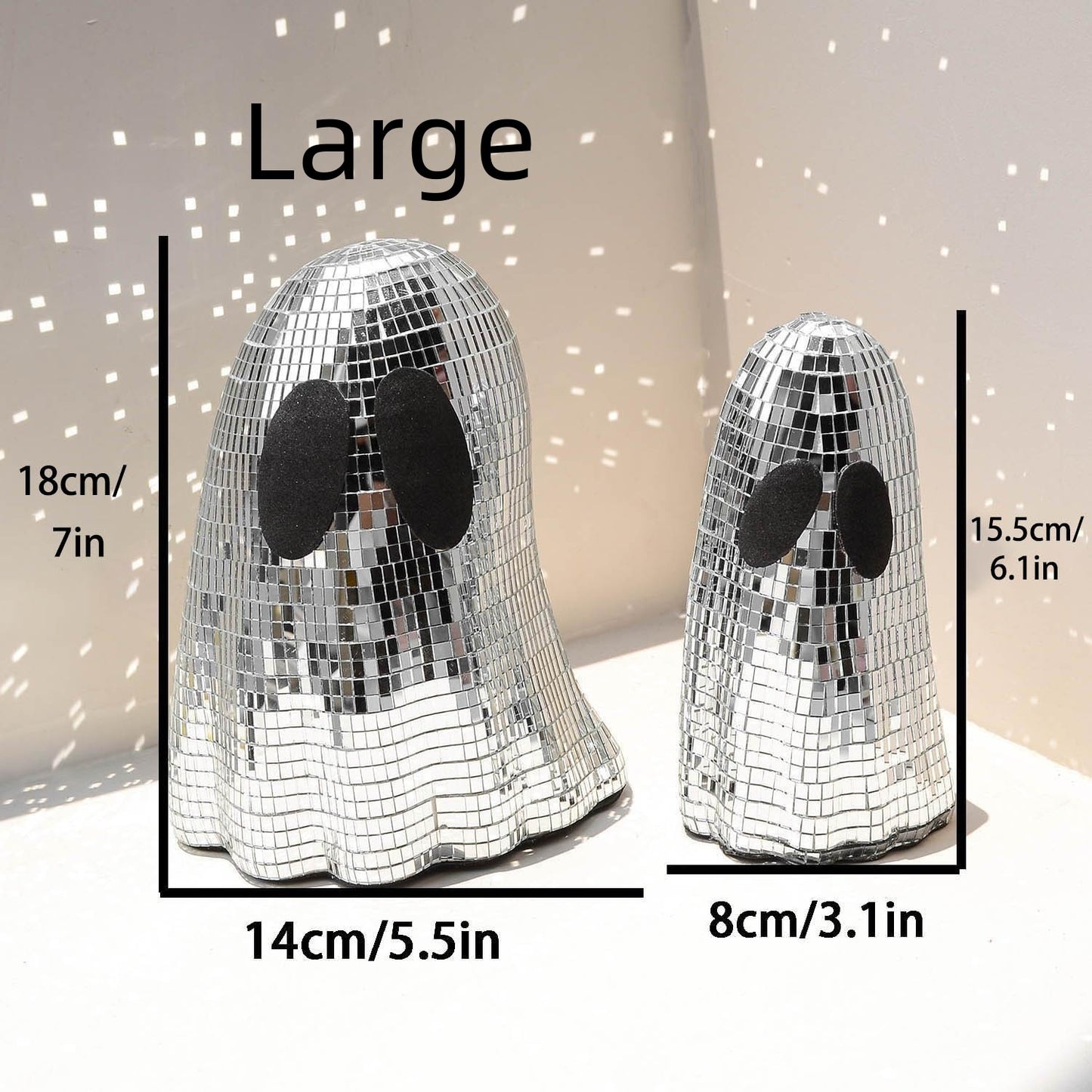 Halloween Diss Cute Mosaic Mirror Patch Decoration Desktop Decoration