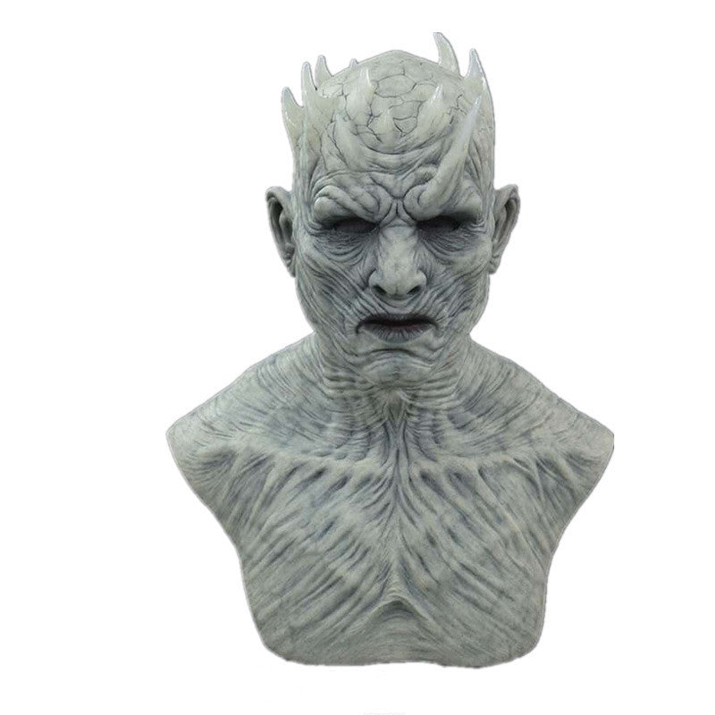 Long Haired Night King Mask Headgear