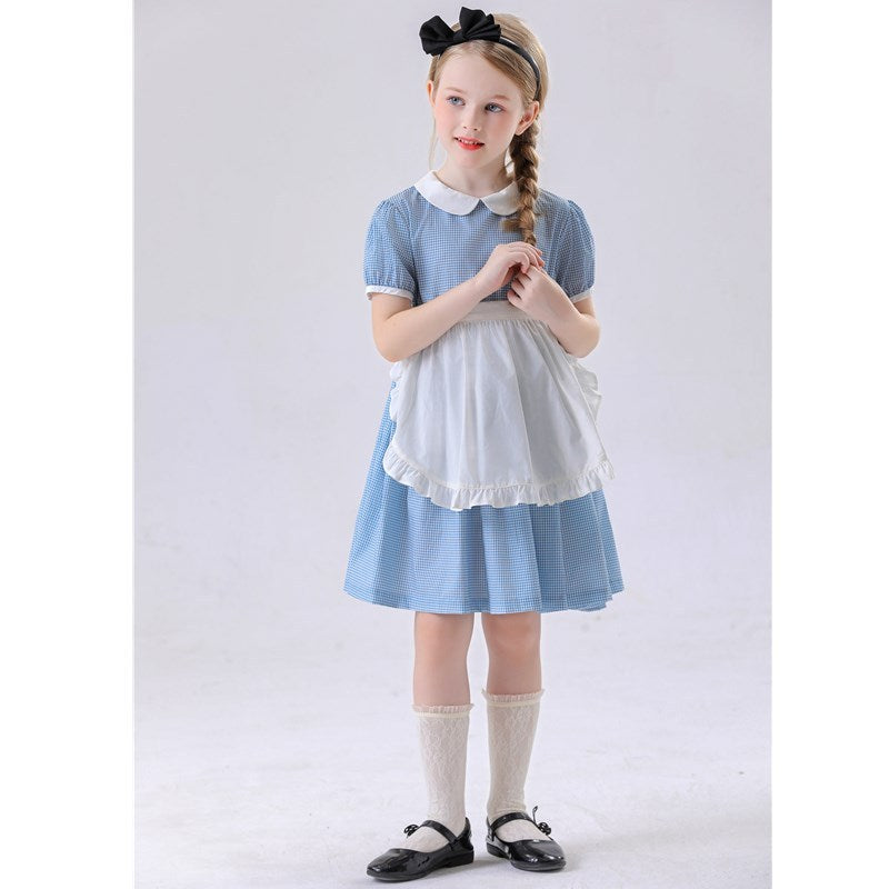 Halloween Blue For Children Female Dress