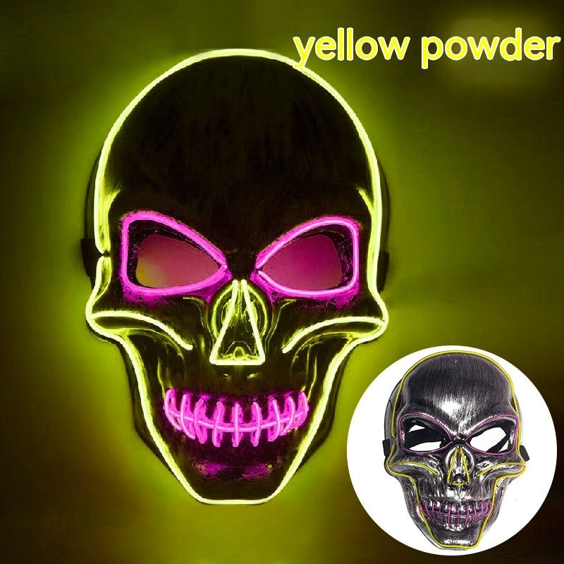 Luminescent Light Luminous Plastic Mask