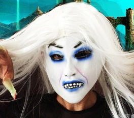 Blue Face Ghost Headgear