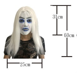 Blue Face Ghost Headgear