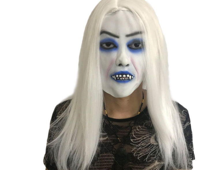 Blue Face Ghost Headgear