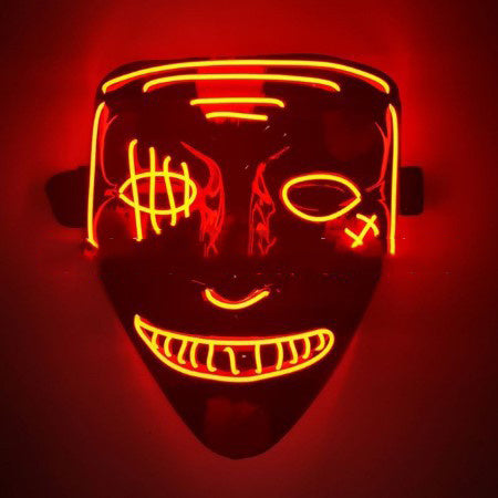 Compatible with Apple, Glowing grimace mask
