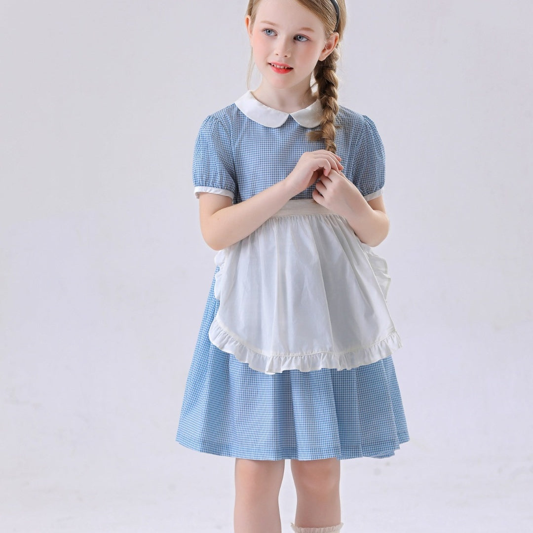 Halloween Blue For Children Female Dress