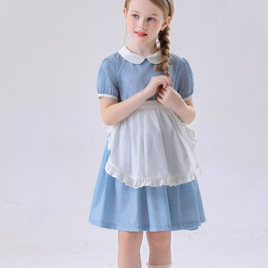 Halloween Blue For Children Female Dress