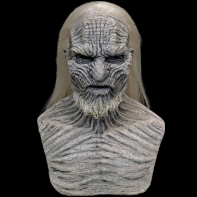 Long Haired Night King Mask Headgear