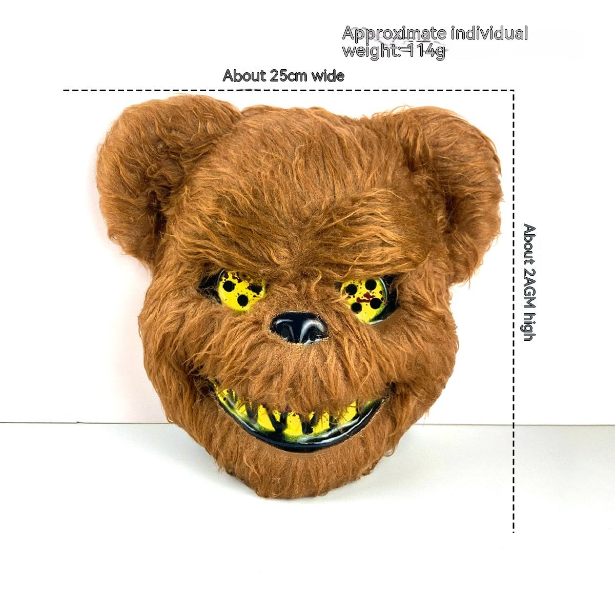 Plush Bear Mask Cosplay Dress Up Props