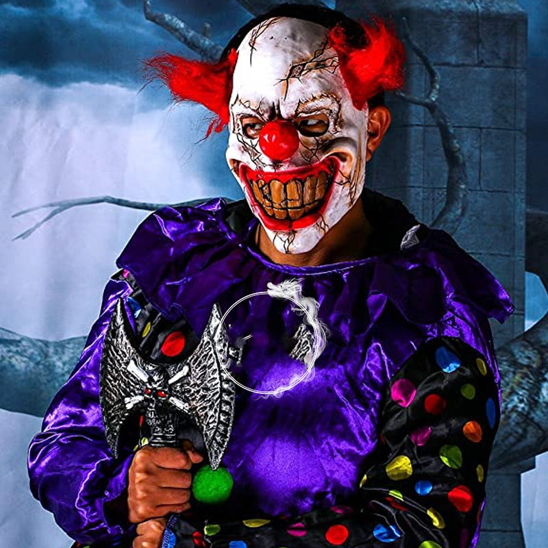 Compatible with Apple, Horror Skeleton Demon Grimace Zombie Mask