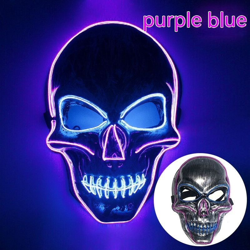 Luminescent Light Luminous Plastic Mask