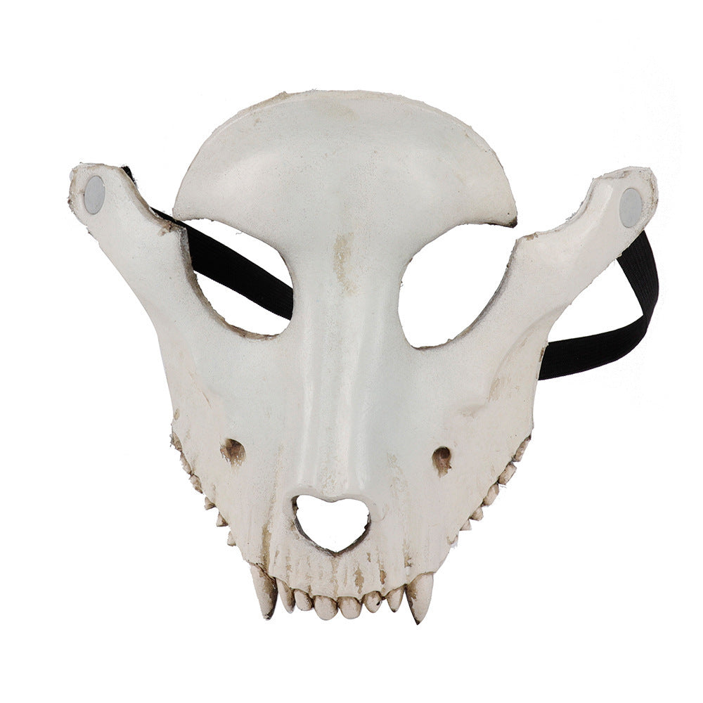 Sheep bone skull decoration