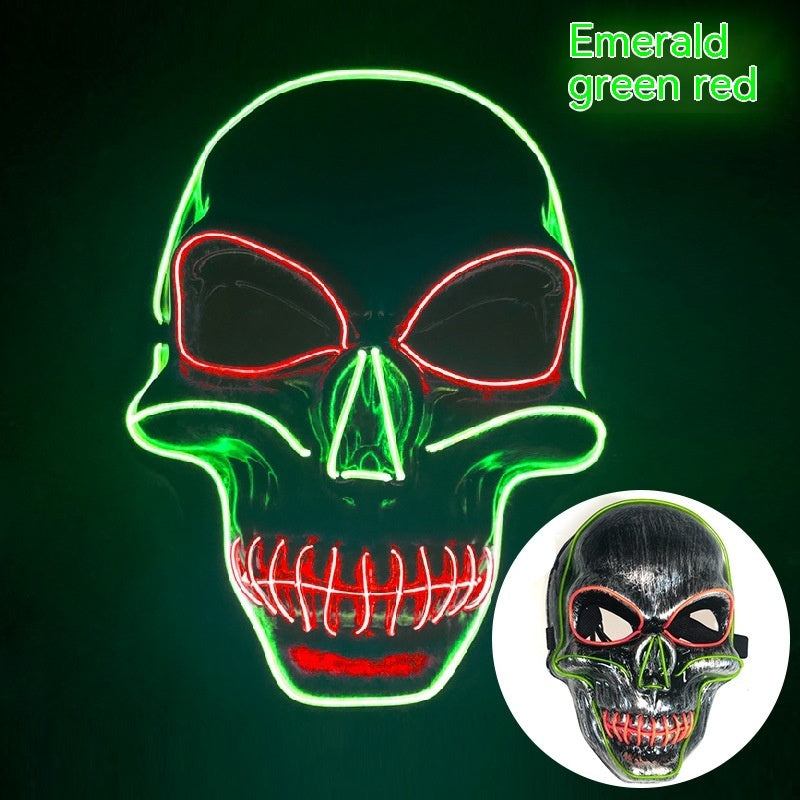 Luminescent Light Luminous Plastic Mask