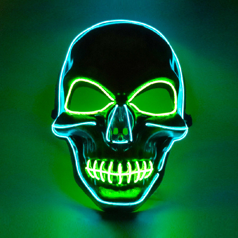 Luminescent Light Luminous Plastic Mask