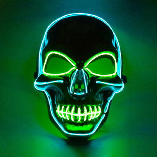 Luminescent Light Luminous Plastic Mask