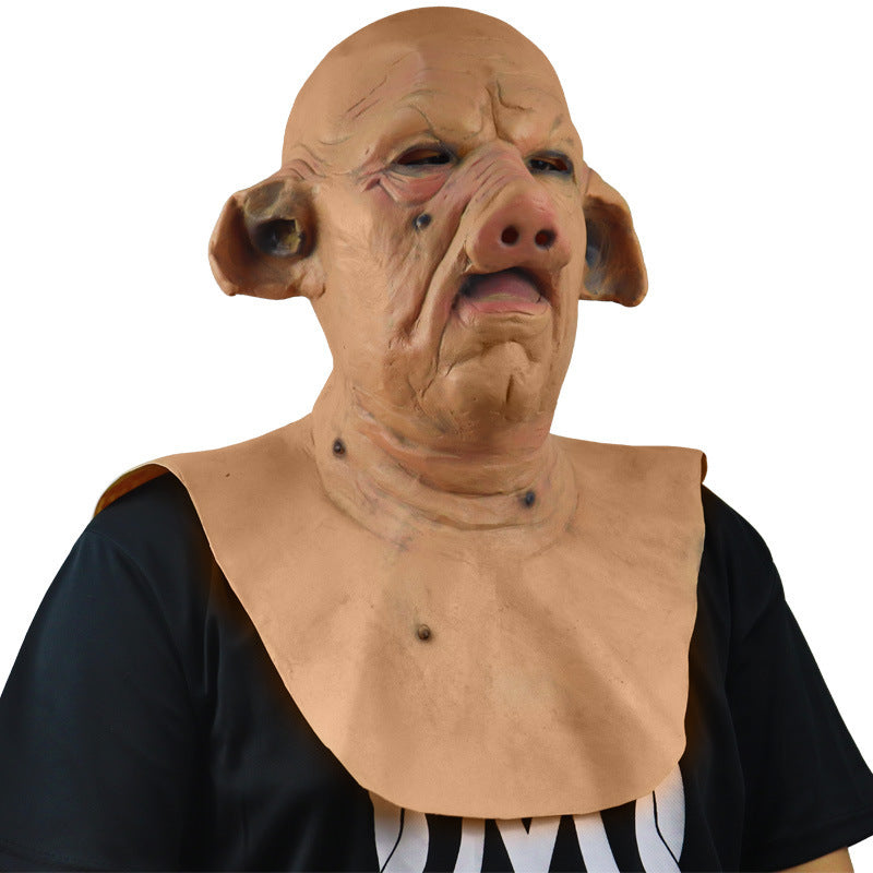 Latex animal props adult props mask headgear