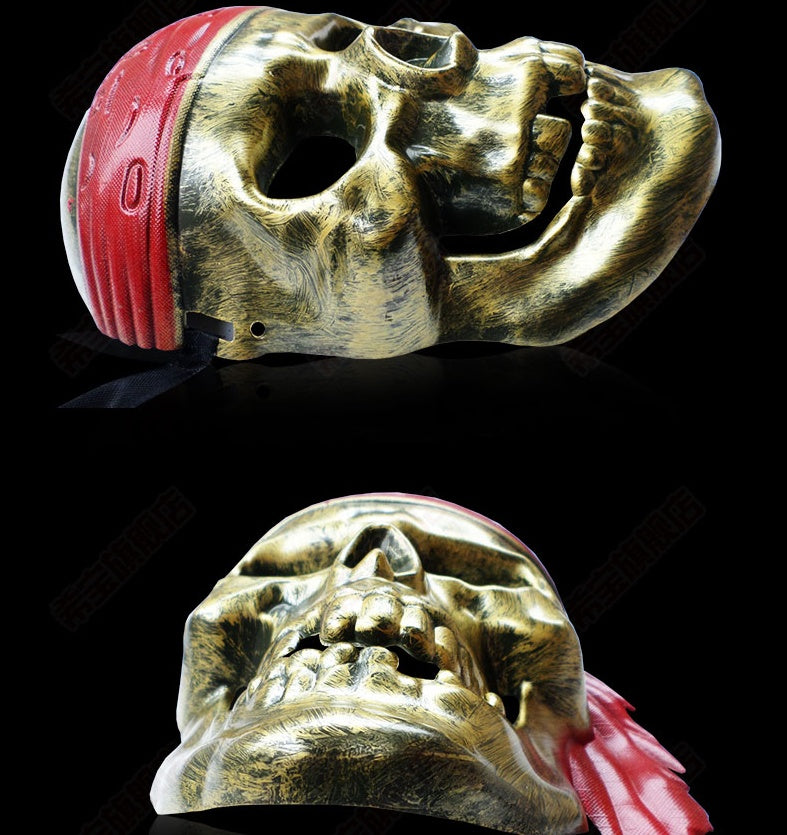Skull pirate headgear