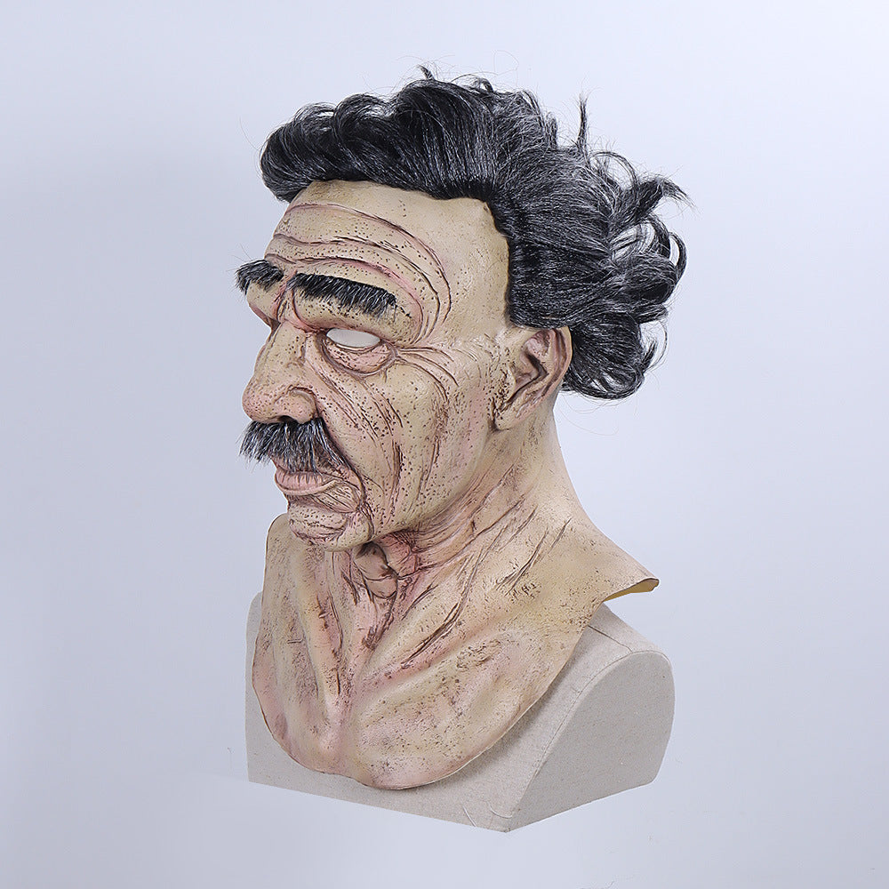 Elderly latex headgear