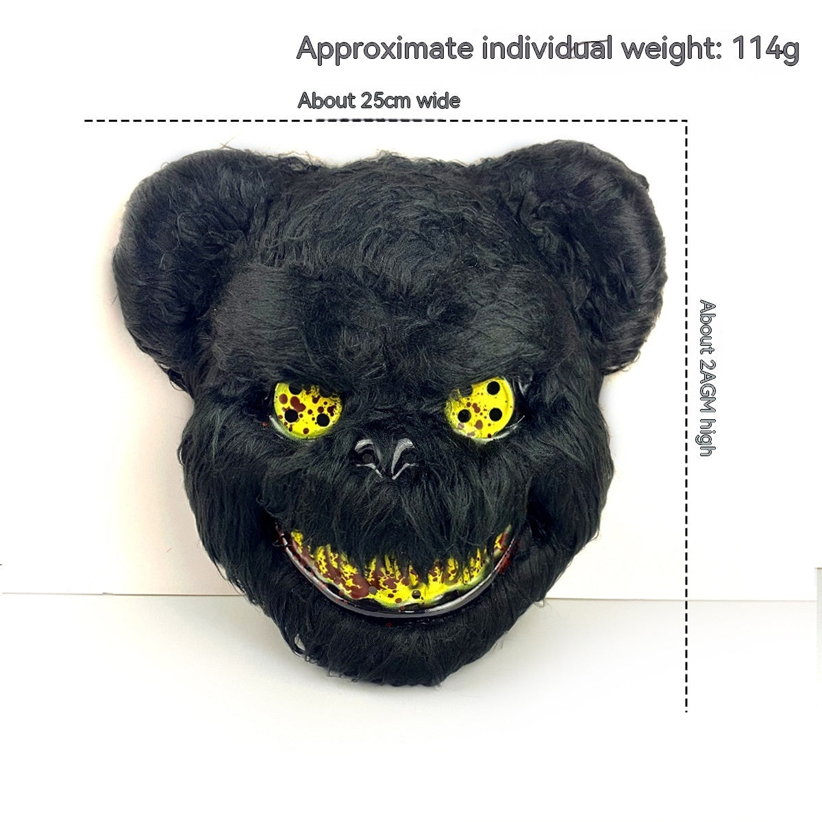 Plush Bear Mask Cosplay Dress Up Props