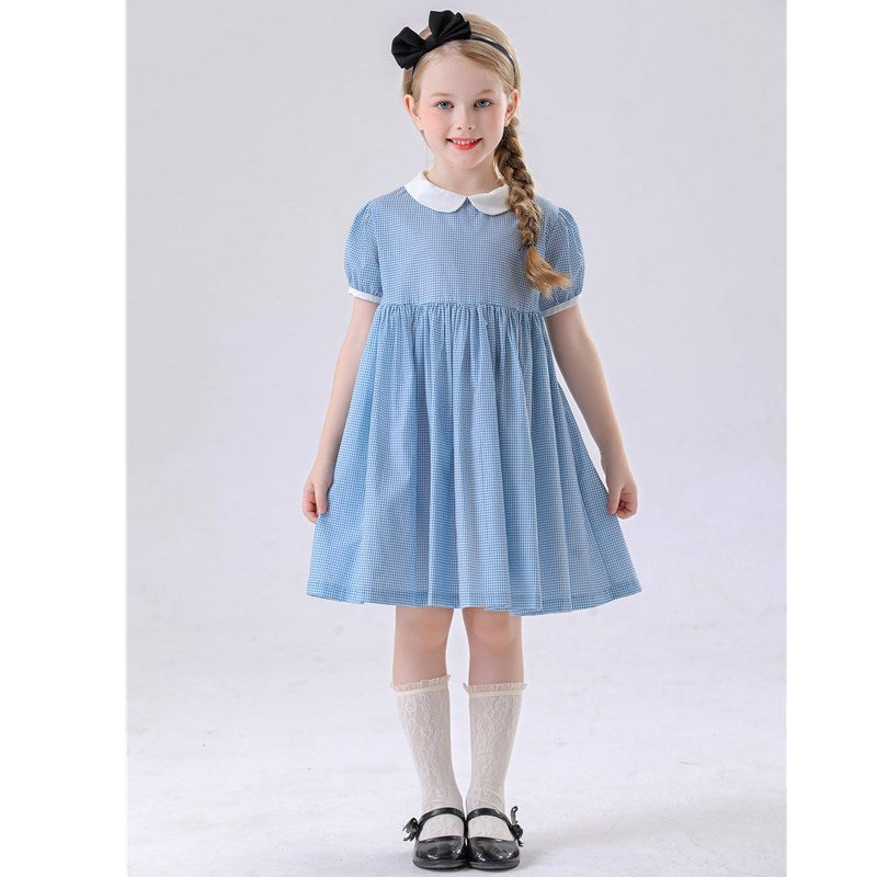 Halloween Blue For Children Female Dress