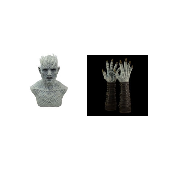 Long Haired Night King Mask Headgear