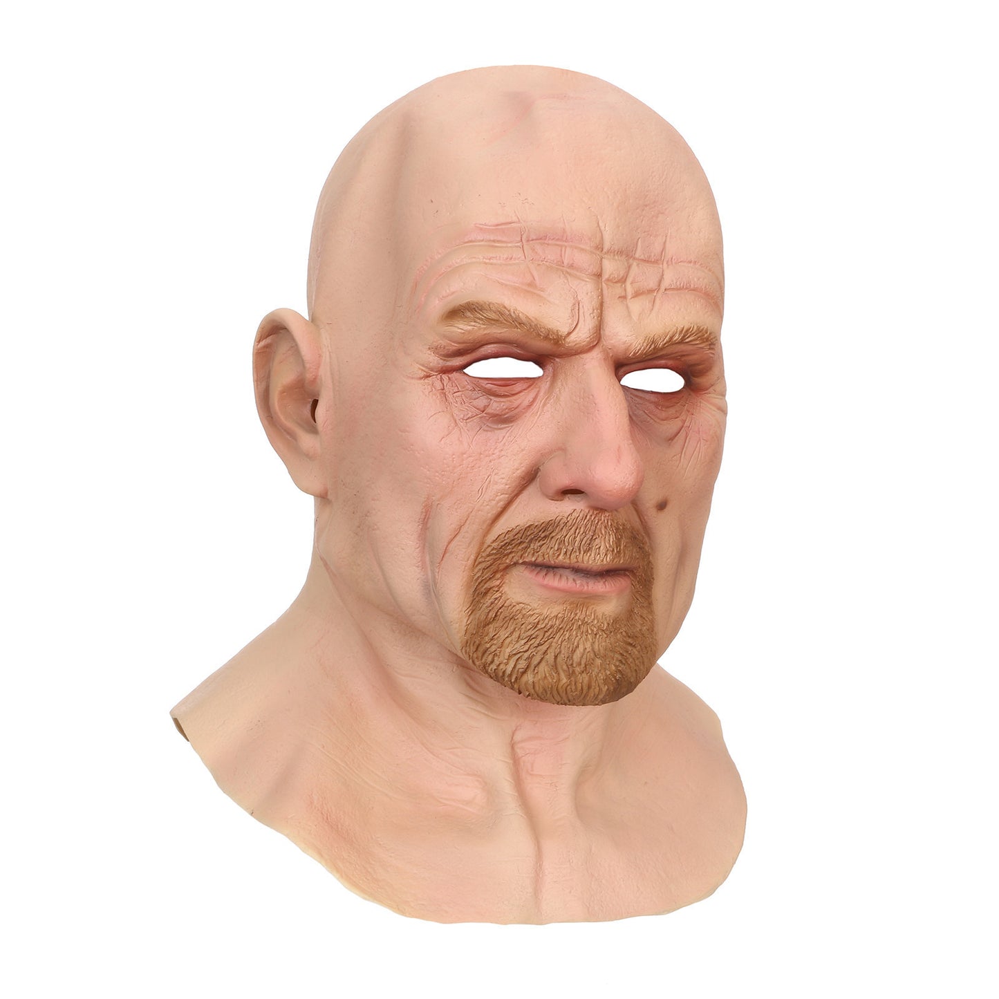 Bald Old Latex Headgear Halloween Funny Cosplay
